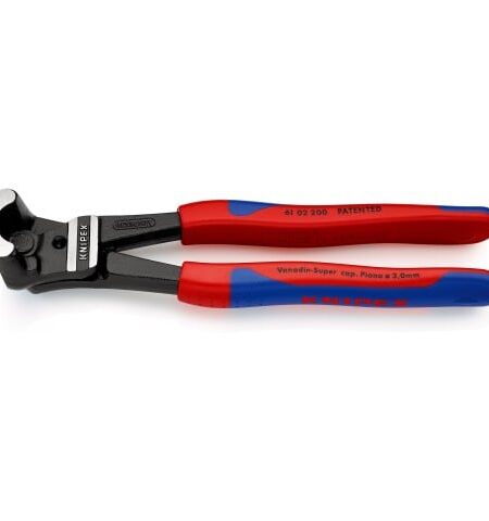 Knipex 61 02 200 Homlokcsípő fogó, 200 mm, 3 mm vasdrót vágás