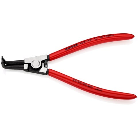 Knipex Seegergyűrű fogó, külső, hajlított, 200 mm (46 21 A31)