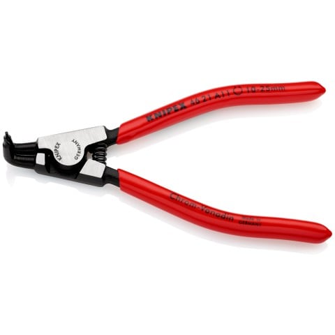 Knipex külső seegergyűrű fogó, 90°-ban hajlított, 125 mm