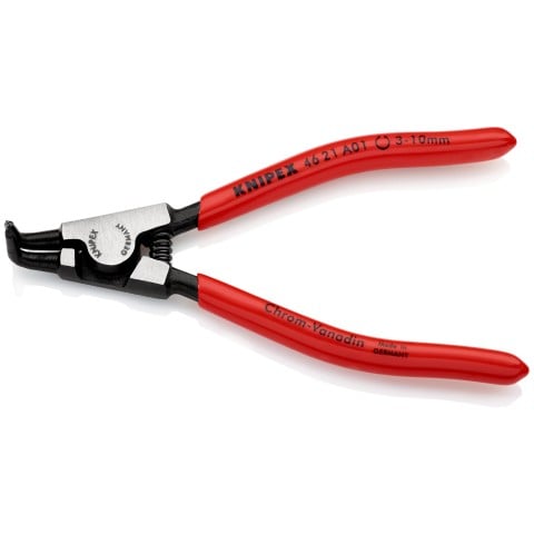 Knipex 46 21 A01 Külső Segergyűrű Fogó, 90°, 125 mm