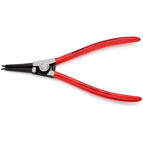 Knipex 46 11 A3 egyenes segergyűrű fogó, 210 mm