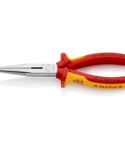 Knipex 26 16 200 Egyenes Csőrű Rádiós Fogó, VDE 1000V, 200 mm