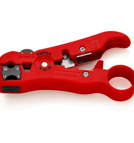 Knipex 16 60 06 SB Koax és Telefonkábel Csupaszoló
