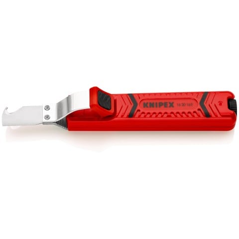 Knipex Horgos Kábelcsupaszító Kés Kerek Kábelekhez, KNIP16 20 165 SB
