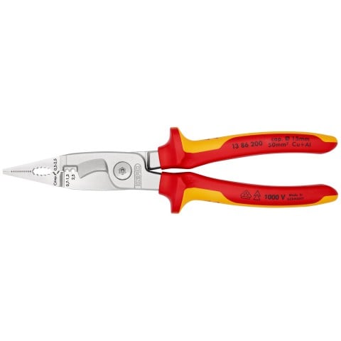 Knipex 13 86 200 VDE Többfunkciós Villanyszerelő Fogó