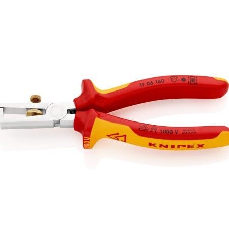 Knipex Kábelcsupaszoló Fogó 11 06 160, 160 mm, 1000 V