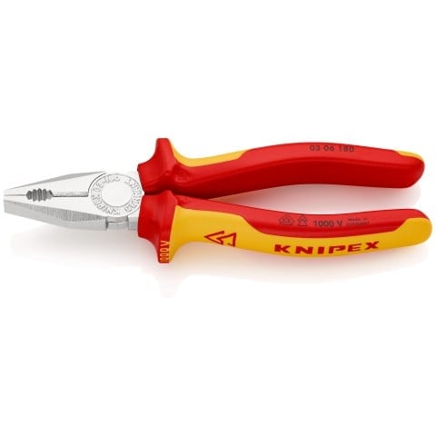Knipex Kombinált Fogó 180mm 1000V VDE Szigeteléssel