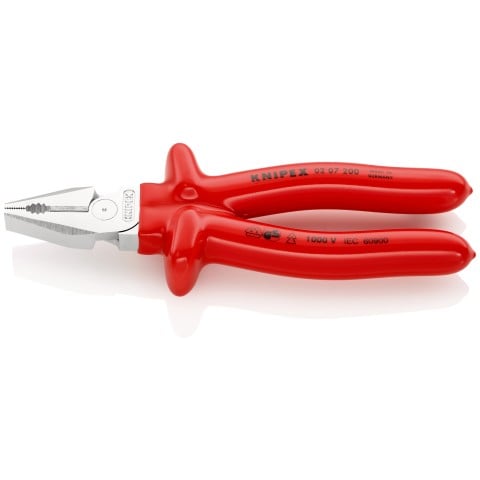 Knipex 02 07 200 Kombinált fogó 200 mm 1000V VDE szigeteléssel
