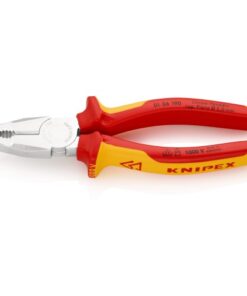 Knipex Kombinált Fogó, 190 mm, VDE 1000V Szigeteléssel