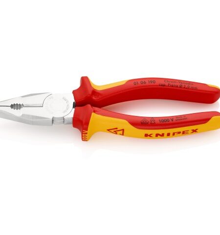 Knipex Kombinált Fogó, 190 mm, VDE 1000V Szigeteléssel