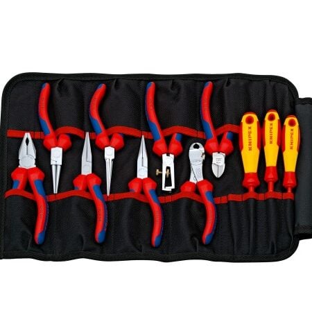 Knipex 00 19 41 Fogó és Csavarhúzó Készlet, 8+3 részes, VDE 1000V