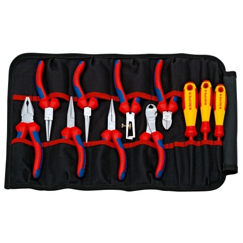 Knipex 00 19 41 Fogó és Csavarhúzó Készlet, 8+3 részes, VDE 1000V