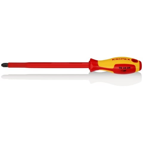 Knipex Keresztfejű VDE Csavarhúzó PH4x205mm, 1000V