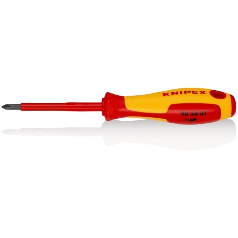 Knipex Kereszthornyos Szigetelt Csavarhúzó PH1x85mm 1000V