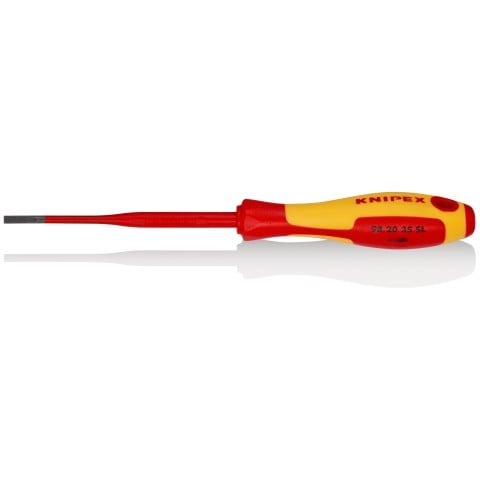 Knipex szigetelt lapos csavarhúzó 3,5x105mm 1000V Slim Knipex szigetelt lapos csavarhúzó 3,5x105mm 1000V Slim