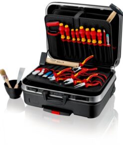 Knipex Elektromos Szerszámkészlet Kofferben, 24 Részes, VDE Tesztelt
