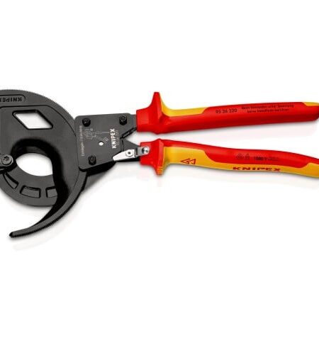Knipex Kábelvágó racsnis mechanizmussal, 320 mm, max. Ø 60 mm