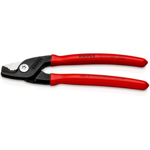 Knipex StepCut Kábelvágó Olló 160 mm, Ø 15 mm / 50 mm²