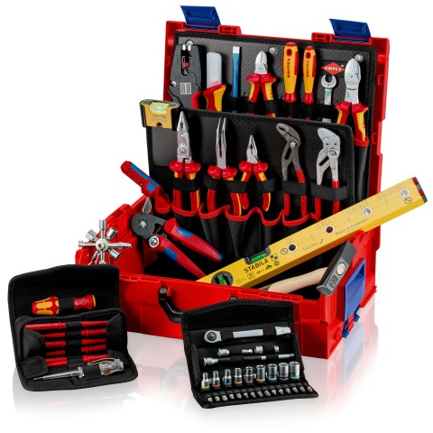 Knipex Elektromos Szerelő Szerszámkészlet L-BOXX-ban, 65 részes