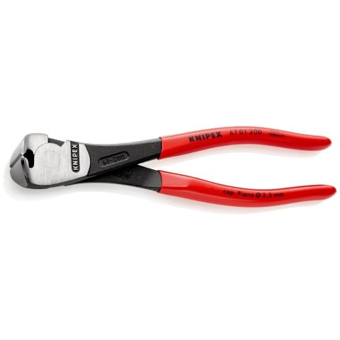 Knipex 67 01 200 Erősített Homlokcsípő Fogó 200 mm