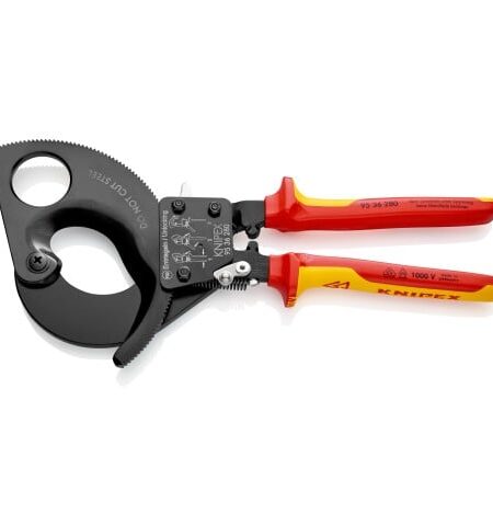 Knipex Kábelvágó Racsnis Olló 280 mm, 380 mm² / Ø 52 mm (KNIP95 36 280)