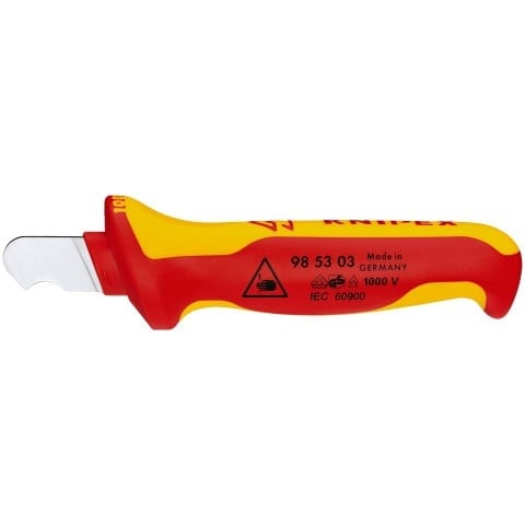 Knipex Kábelkés 28mm, 1000V szigeteléssel (98 53 03)