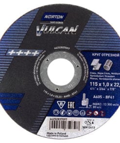 Norton VULCAN Metal Fémvágó Tárcsa 125 x 2,5 x 22,23 mm