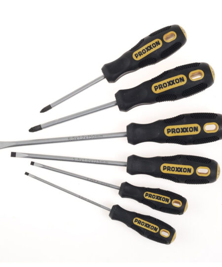 Proxxon PX 22604 FLEX-DOT 6 részes lapos és kereszthornyú csavarhúzó készlet