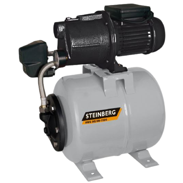 Steinberg HIDROPAK HWG 80/46 - 1100 Házi Vízmű, 1100W, 22L tartály