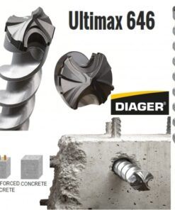 DIAGER SDS-MAX Ultimax 646 betonfúró szár 25x540 mm