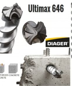 DIAGER SDS-MAX betonfúró szár Ultimax 646 35x540 mm