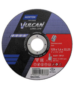 Norton VULCAN PLUS Inox Vágótárcsa 125x1,0x22,23 mm