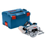 BOSCH GKS 18V-68 Akkus Körfűrész, 190mm, L-BOXX 238 Párhuzamvezetővel
