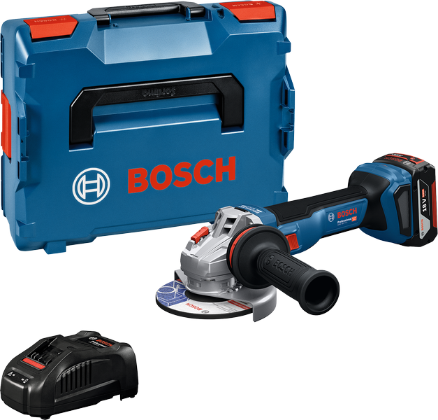 Bosch PRO GWS 18V-11 S Akkus Sarokcsiszoló, 18V, M14, L-BOXX