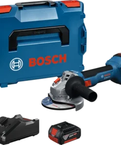 Bosch PRO GWS 18V-8 Akkus Sarokcsiszoló L-BOXX 136-tal, M14 anyával