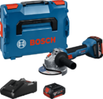 Bosch PRO GWS 18V-8 Akkumulátoros sarokcsiszoló, 18V, 125mm, L-BOXX 136 anyával