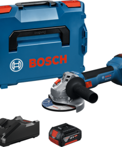Bosch PRO GWS 18V-8 Akkumulátoros sarokcsiszoló, 18V, 125mm, L-BOXX 136 anyával