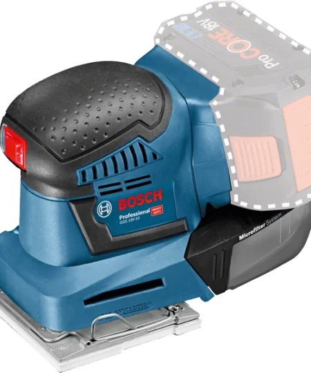 Bosch GSS 18V-10 Akkus Rezgőcsiszoló