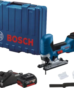 Bosch GST 185-LI Akkus Szúrófűrész, 2x4,0 Ah akkuval, kofferben