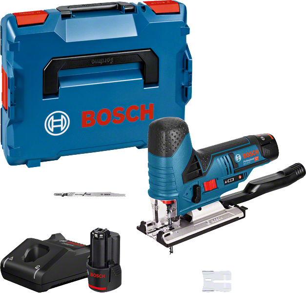 Bosch GST 12V-70 Akkus Szúrófűrész (L-BOXX, 2x3,0 Ah akkuval)
