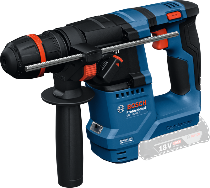 Bosch GBH 18V-18 X Akkus Fúrókalapács ONECHUCK 18V