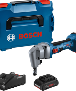 Bosch GNA 18V-16 E Akkus Lemezvágó, 2x ProCORE18V 4.0Ah, L-BOXX