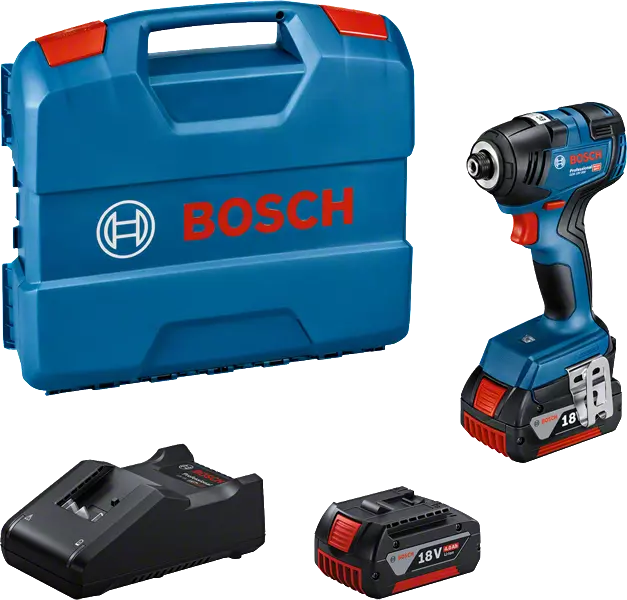 Bosch GDR 18V-200 Akkus Ütvecsavarozó Szett, 2x4.0 Ah Bosch GDR 18V-200 Akkus Ütvecsavarozó Szett, 2x4.0 Ah