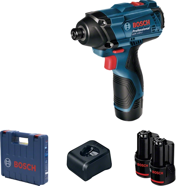 Bosch GDR 120-LI PROFESSIONAL 12V Akkus Ütvecsavarozó Szett