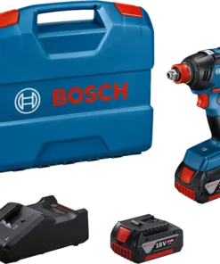 Bosch GDX 18V-200 Akkus Ütvecsavarozó Szett (2x4.0Ah, GAL 18V-40, L-Boxx)