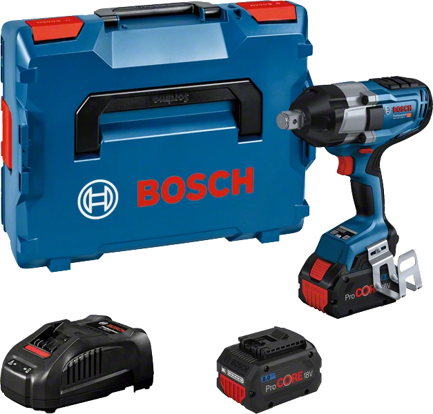 Bosch GDS 18V-1050 H Akkus Ütvecsavarozó, 1050 Nm, 2x8.0 Ah, L-Boxx