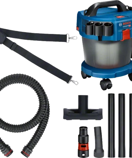 Bosch GAS 18V-10L akkus nedves-száraz ipari porszívó, L porosztály (alapkivitel)