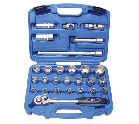 BGS Dugókulcs Készlet, 1/2", 8-32 mm, 27 részes Pro+