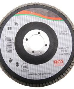 Lamellás csiszolótárcsa rozsdamentes acélhoz, 115 mm, K120