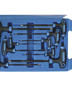 BGS T-markolatú Torx kulcskészlet, T10-T50, 9 darabos